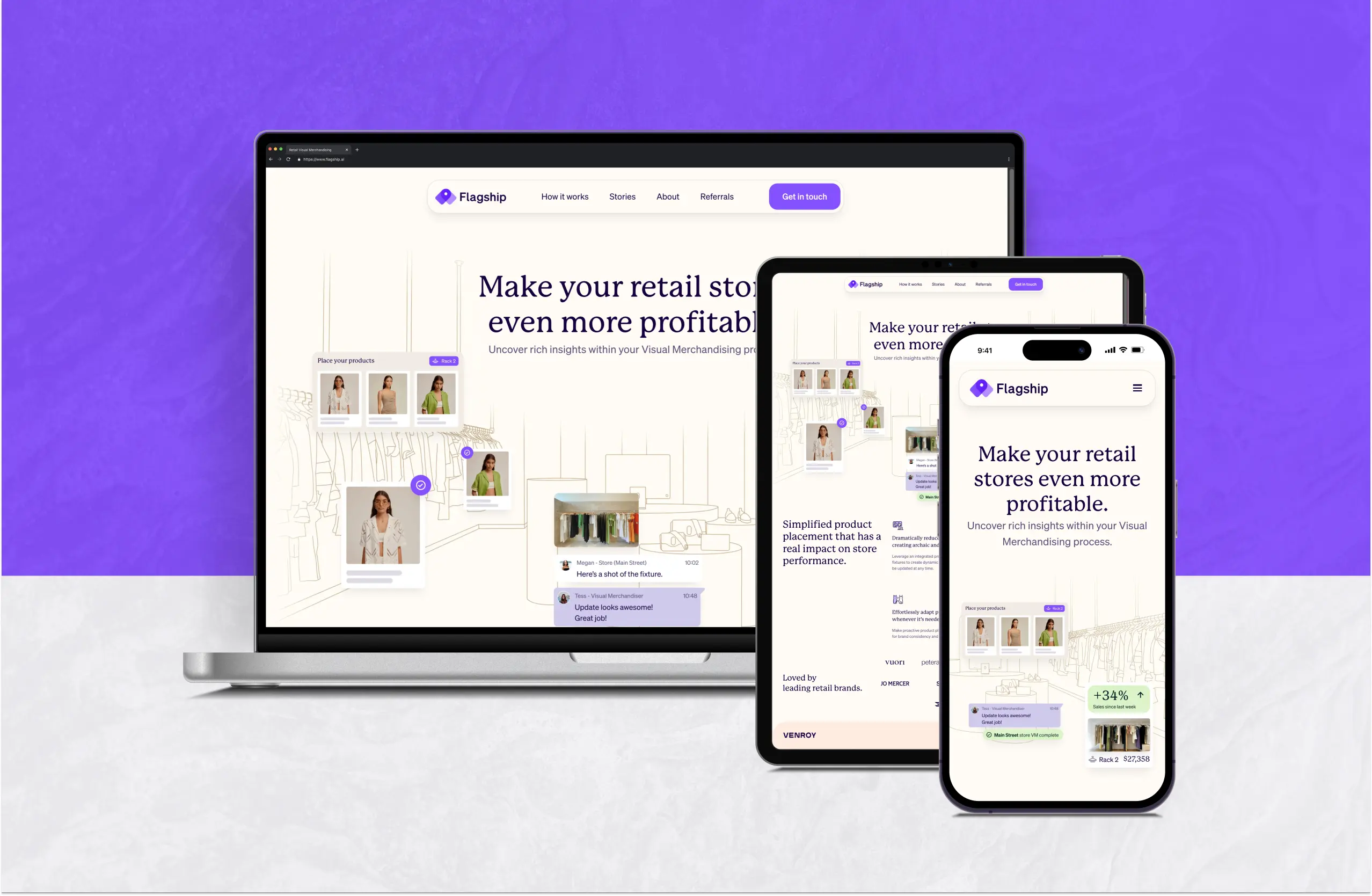 Website we built for Flagship